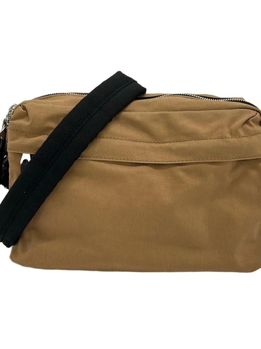 STANDARD SUPPLY Dark Brown Nylon Shoulder Bag